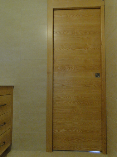 menuiserie salle de bain contemporaine en bois clair de frne
